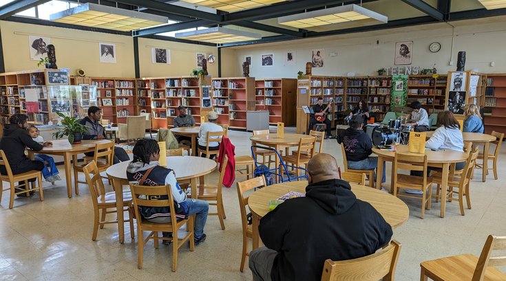 Cecil B moore library