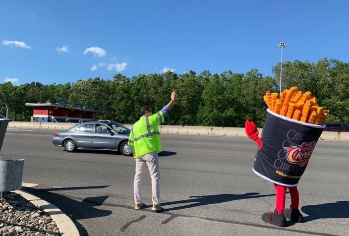 Chickie's & Pete's Crabfries Mascot