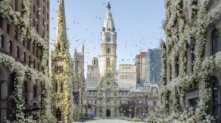 Philadelphia Wedding Walk Image