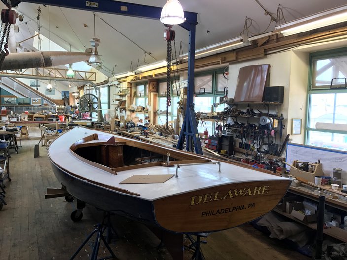 Restored boat - Delaware