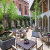 Outdoor courtyard at The Rittenhouse