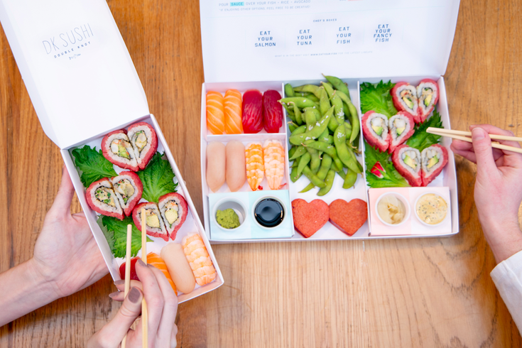 DK Sushi valentine box