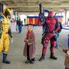 Wolverine + Deadpool with child