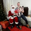Pets pose for photos with Santa