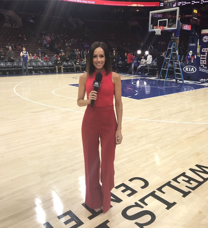 Former Sixers sideline reporter Molly Sullivan gets new gig with