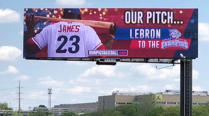 LeBron James IronPigs