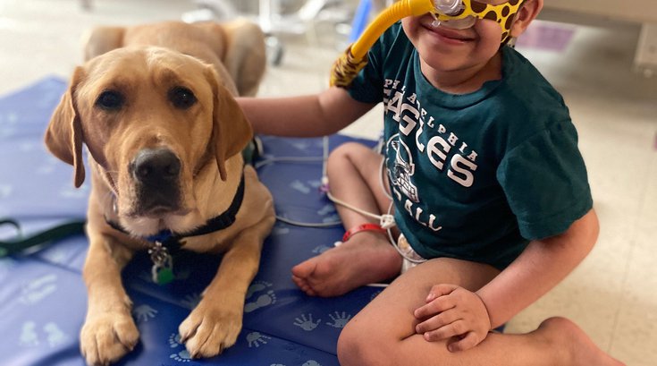 CHOP welcomes first facility dog