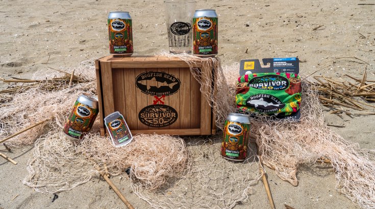 Dogfish Head survivor beer