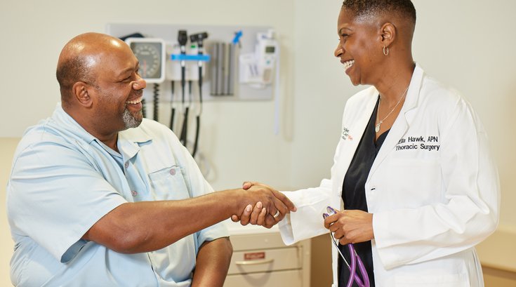 Limited - Cooper - Dr  Hawk with patient
