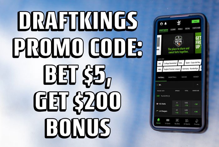 DraftKings promo code: bet $5, get $200 bonus for Giants-Eagles
