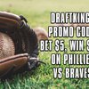 DraftKings promo code: Bet $5, win $200 on Phillies-Braves NLDS this weekend
