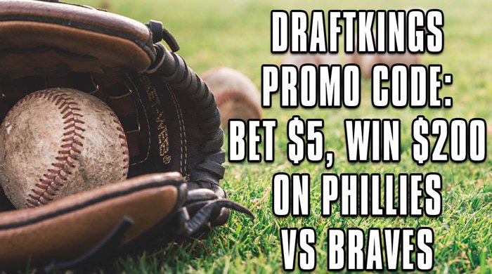 DraftKings promo code: Bet $5, win $200 on Phillies-Braves NLDS this weekend