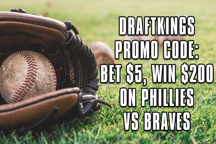 DraftKings promo code: Bet $5, win $200 on Phillies-Braves NLDS this weekend