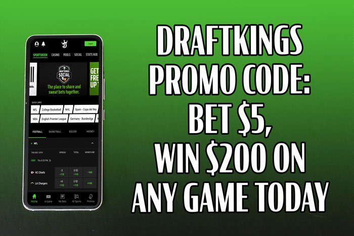 Bet $5, Win $200 on any NBA Game at DraftKings Sportsbook