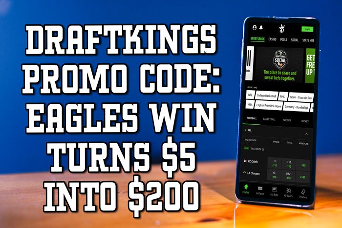 DraftKings promo code: Eagles win turns $5 into $200 for MNF