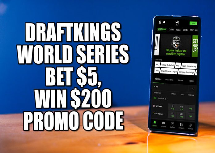 DraftKings promo code: Phillies-Astros World Series bet $5, win $200 offer