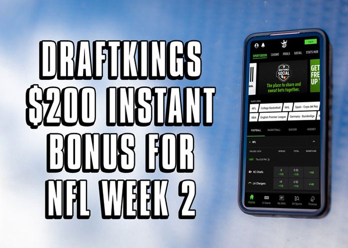 DraftKings Thursday Night Football Promo: $200 Bonus for Vikings