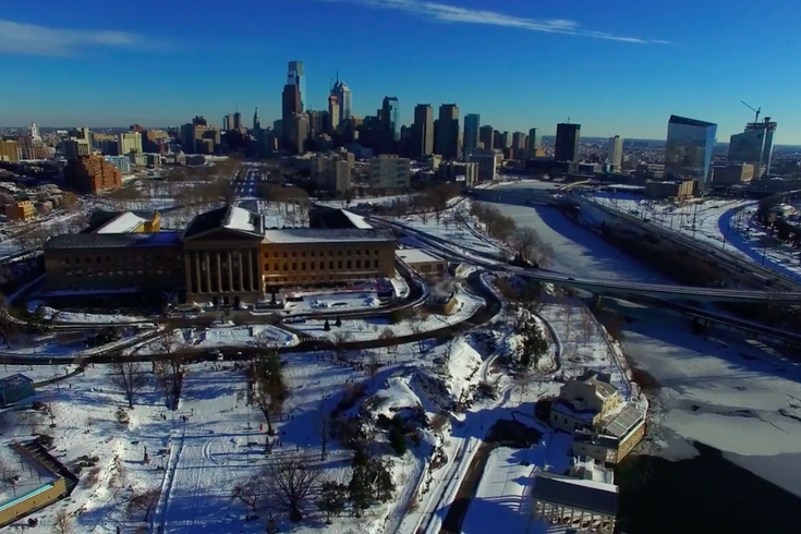 Philly Snow Drone