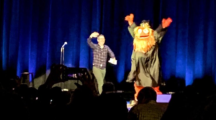 123118 John Oliver Gritty The Met