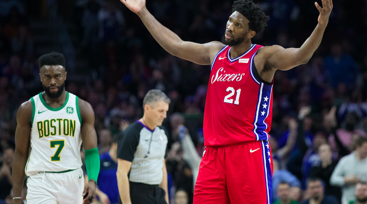 Joel Embiid Jalen Brown