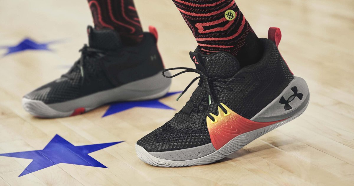 Stephen Curry unveils the Curry 4 shoe ahead of the NBA finals