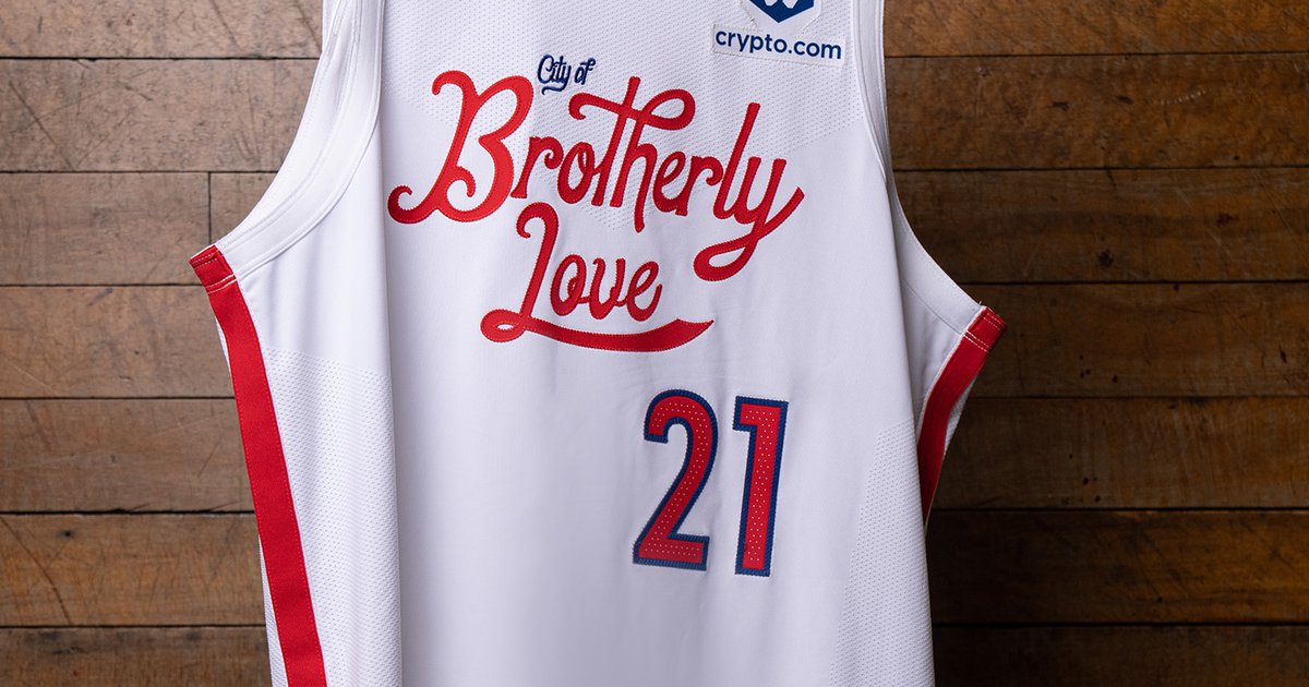 Sixers City Edition Jersey 2022-23: Showing Some Brotherly Love