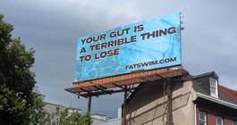 Fat Swim billboard