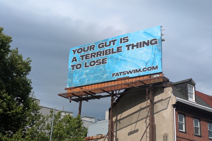 Fat Swim billboard
