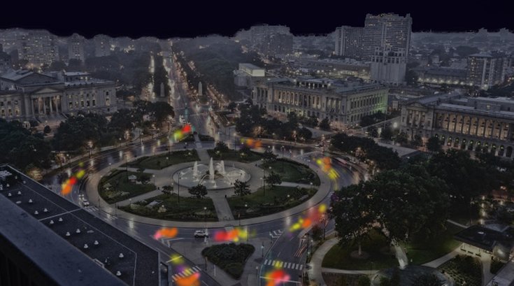'Fireflies' Benjamin Franklin Parkway