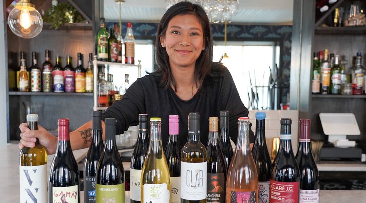 Fishtown Social wine tasting