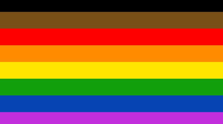 New Philly LGBTQ flag