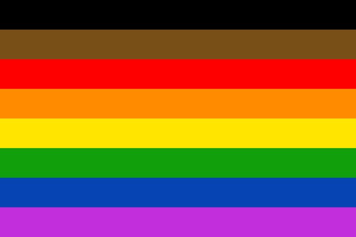 New Philly LGBTQ flag