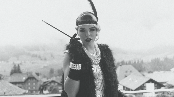 1920s flapper costume
