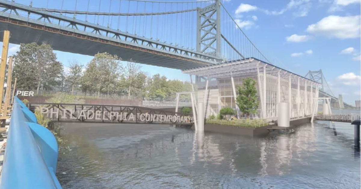 Take in art exhibits on the water with a proposed floating gallery on the Delaware River