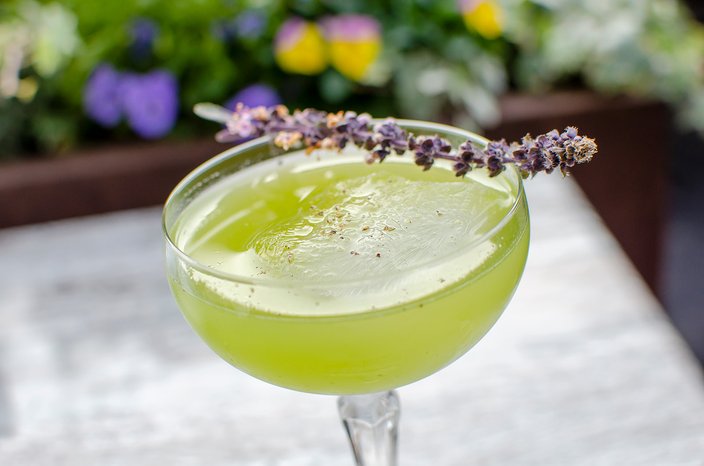 twisted tail flower show cocktail