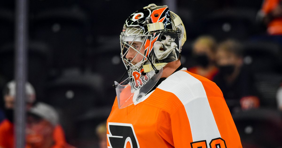 Carter Hart made the jump and his teammates want him to stay in NHL