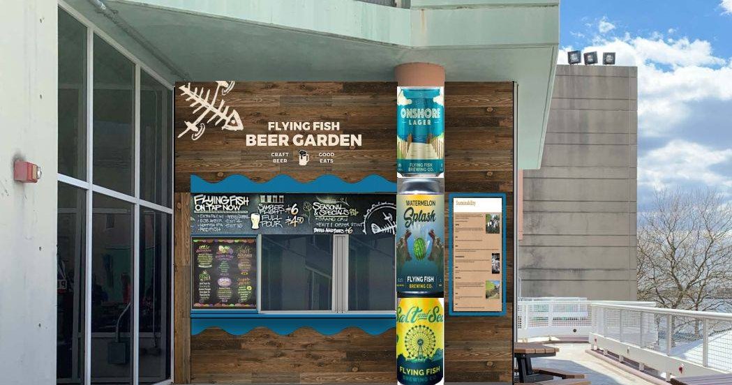Flying Fish Beer Garden Opening At Adventure Aquarium In Camden