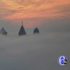 Fog Philly Skyline