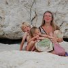 Breastfeeding at beach 2 