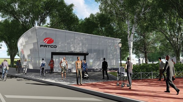 Franklin Square Station plan 1