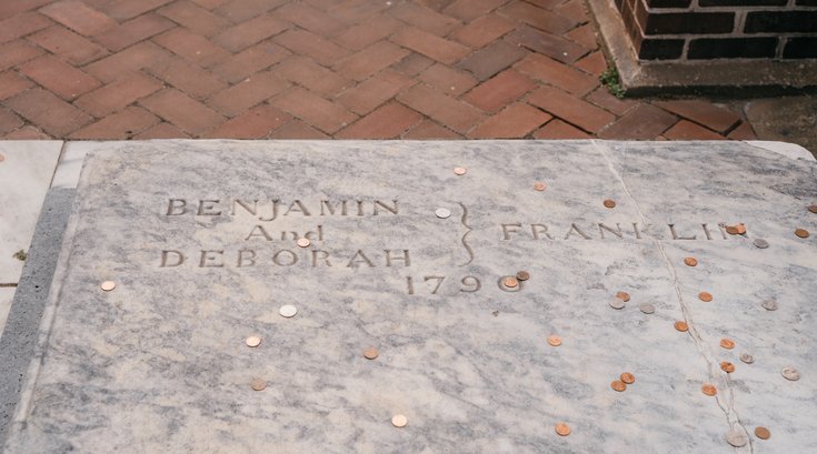 Franklin Grave Coins