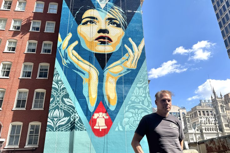 unveil justice mural