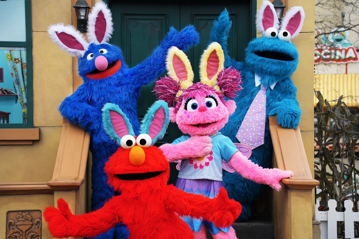 Cookie Monster Easter Sesame Place
