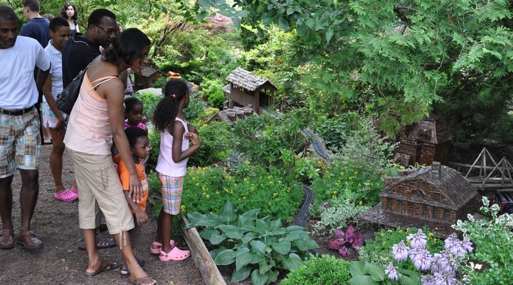 Garden Railway Morris Arboretum