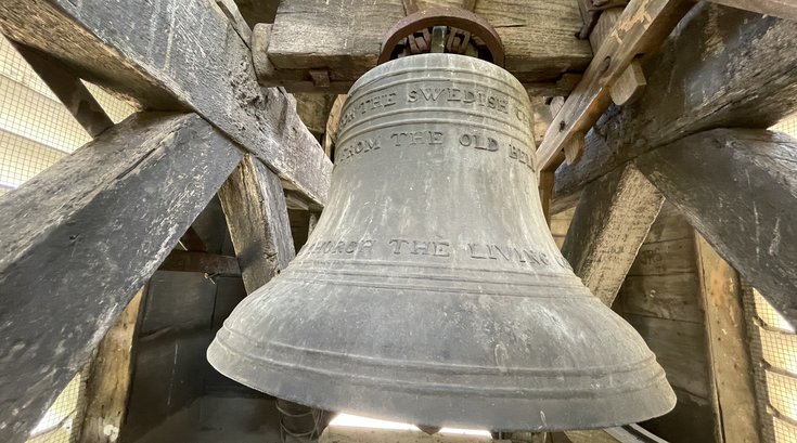 Gloria Dei Bell restoration