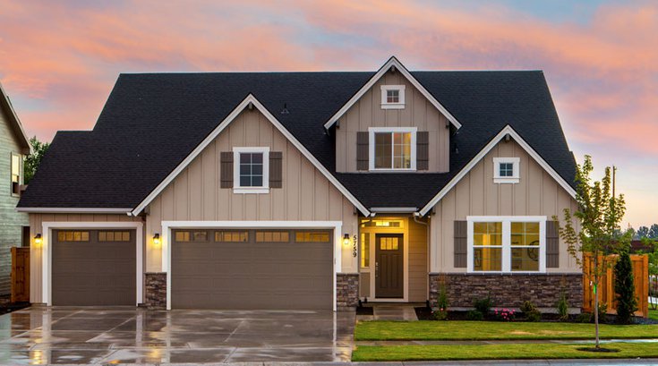 New Single family home in suburbs