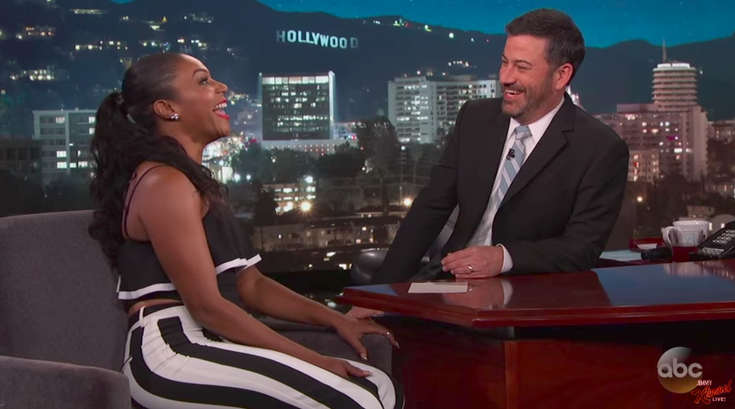Tiffany Haddish Jimmy Kimmel