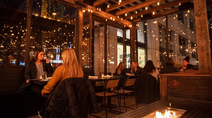 Harper's Garden winter