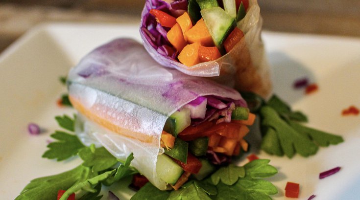 Limited - Rainbow Spring Rolls