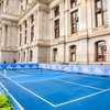 Pickleball courts Dilworth Park